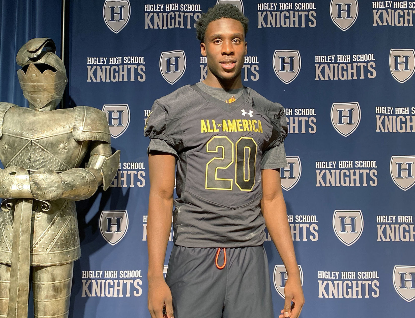 Higley's Jason Harris receives All-America jersey | Sports