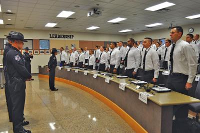 mesa police academy current eastvalleytribune streets diverse soon ready class take