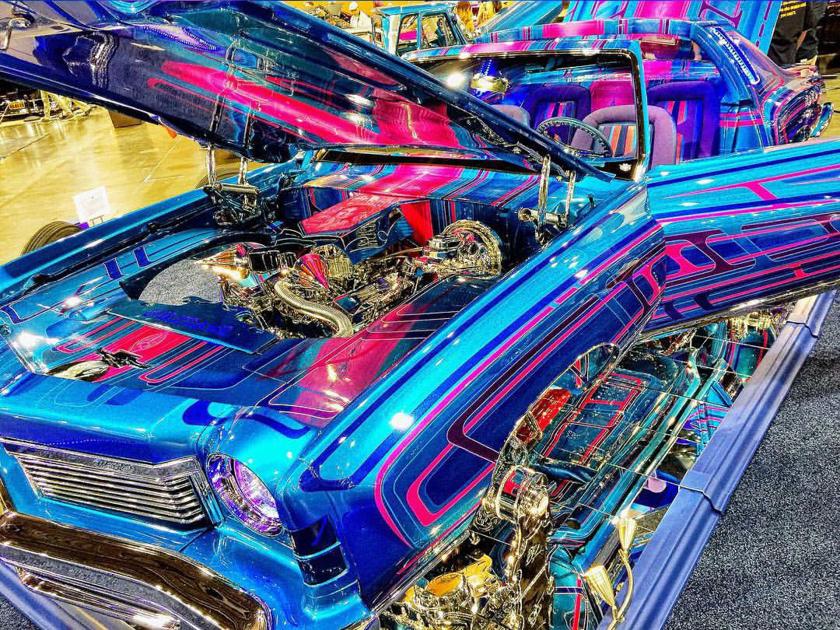 Lowrider car show drives into WestWorld Get Out