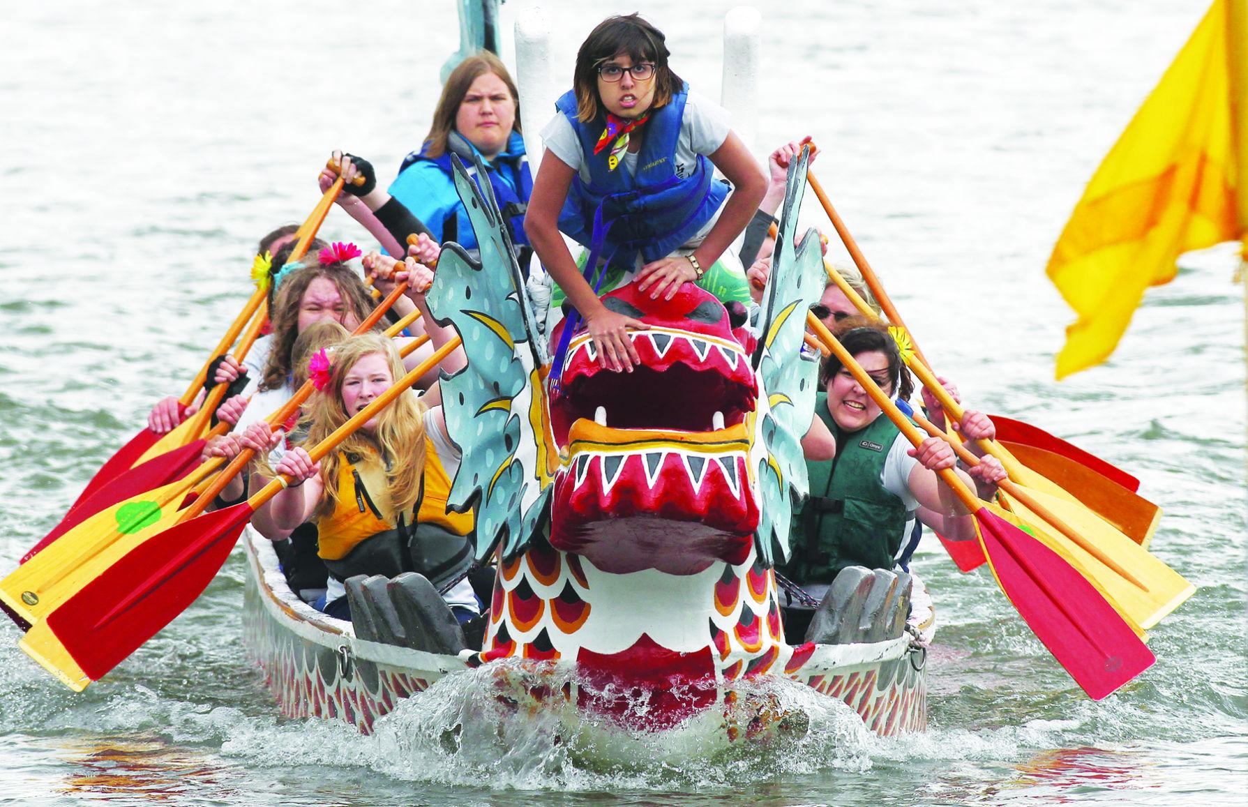 Dragon Boat Festival floats on Tempe Town Lake Get Out