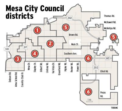 Mesa's redistricting presents challenges for panel, council members