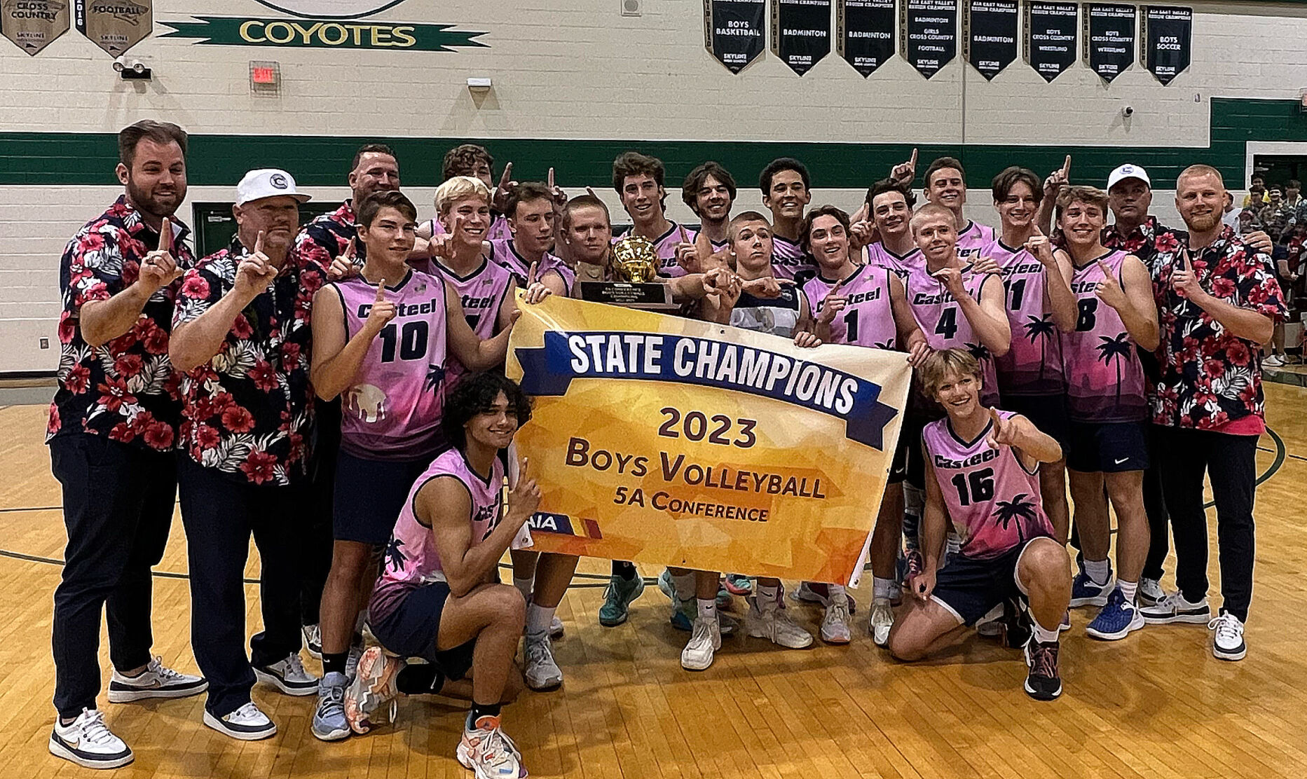 Casteel sweeps Ironwood for 5A boys’ volleyball title Sports