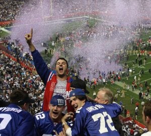 Giants upset Patriots in Super Bowl