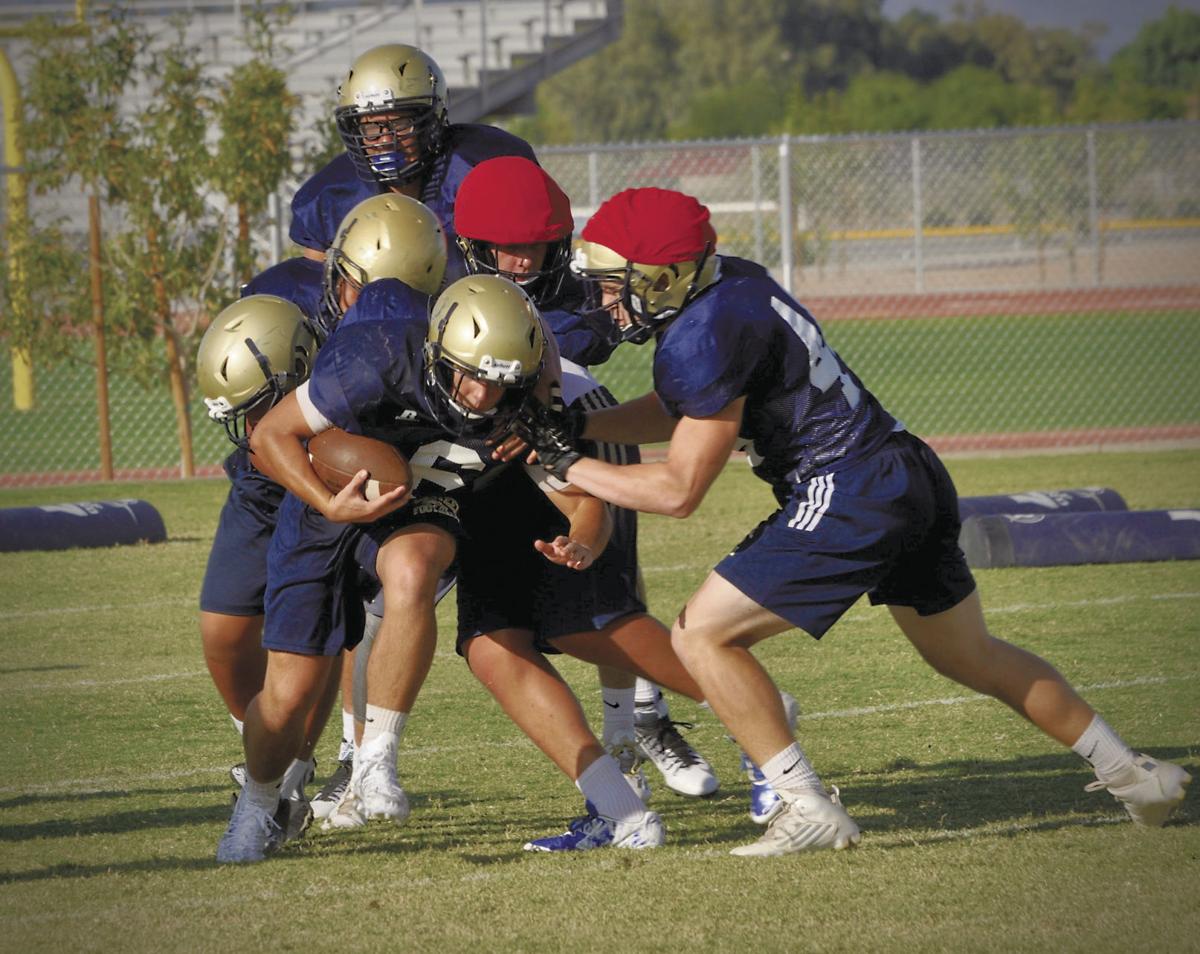 Casteel football setting program path in first year of varsity action