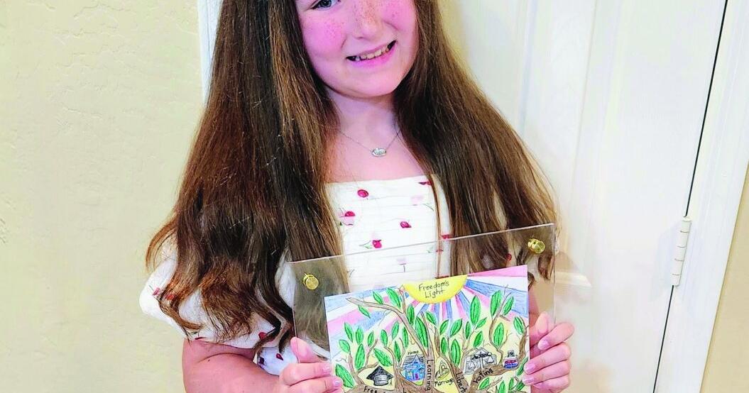 Queen Creek girl, 9, shows what 4th of July is all about