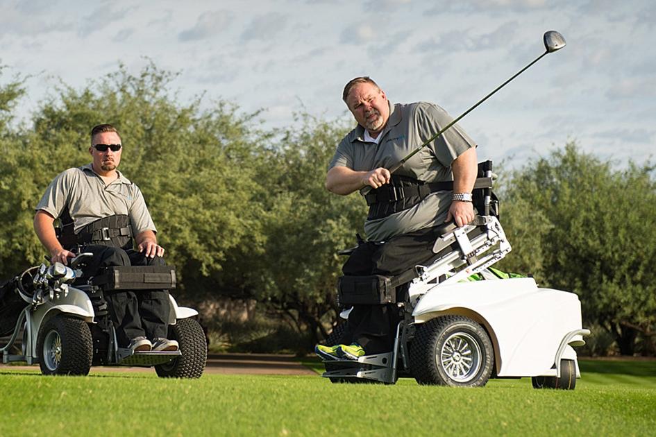 Adaptive equipment brings disabled golfers to the fore | Sports