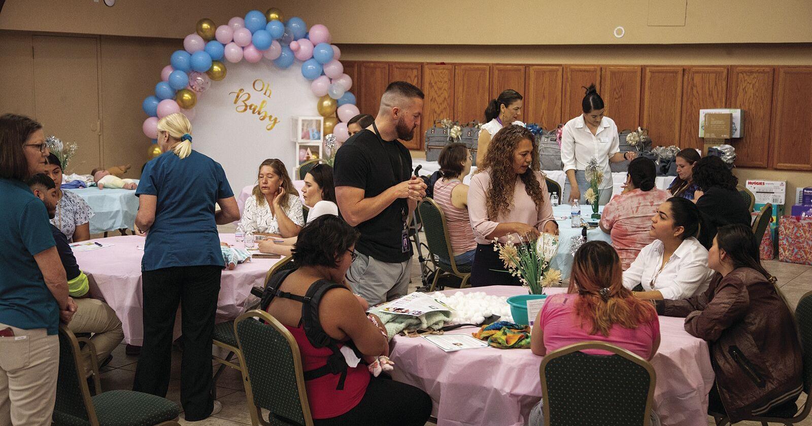 Struggling moms feted with special baby shower - Vimarsana News