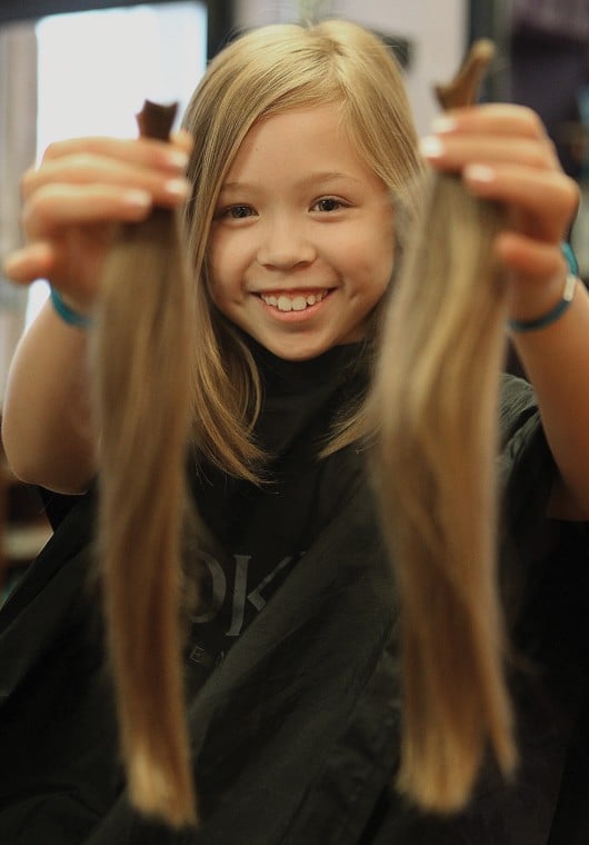 Nine Year Old Donates To Locks Of Love Ahwatukee Foothills