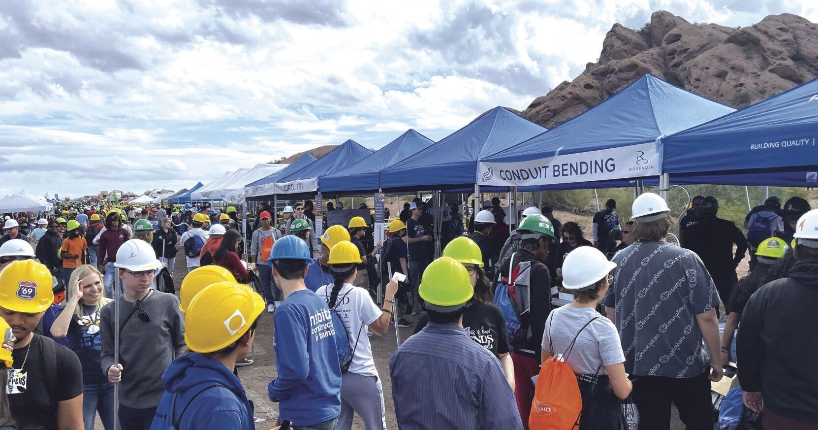Labor-starved building industry seeks young people to fill jobs