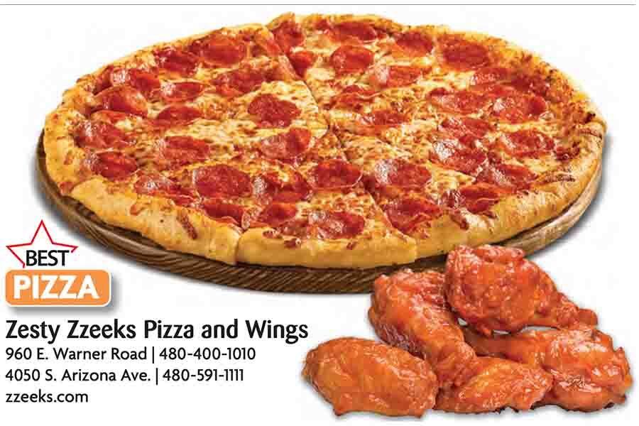 Zesty Zzeeks Pizza And Wings Dining Eastvalleytribune Com