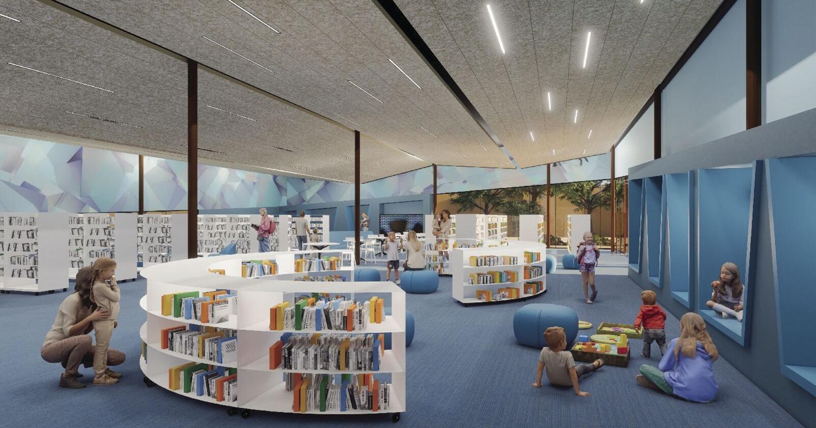 Mesa breaks ground for sleek new Eastmark library - Vimarsana News