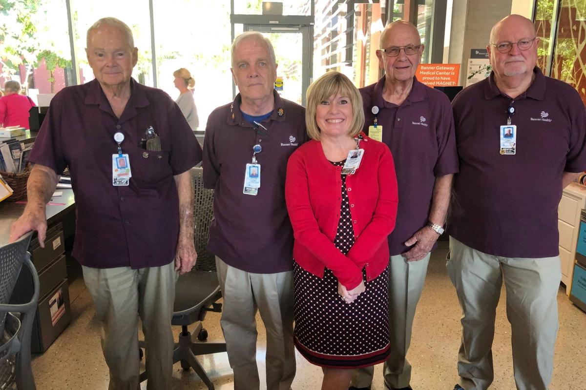 Hospital Staff Salutes Mesa Volunteer 93 Our Community