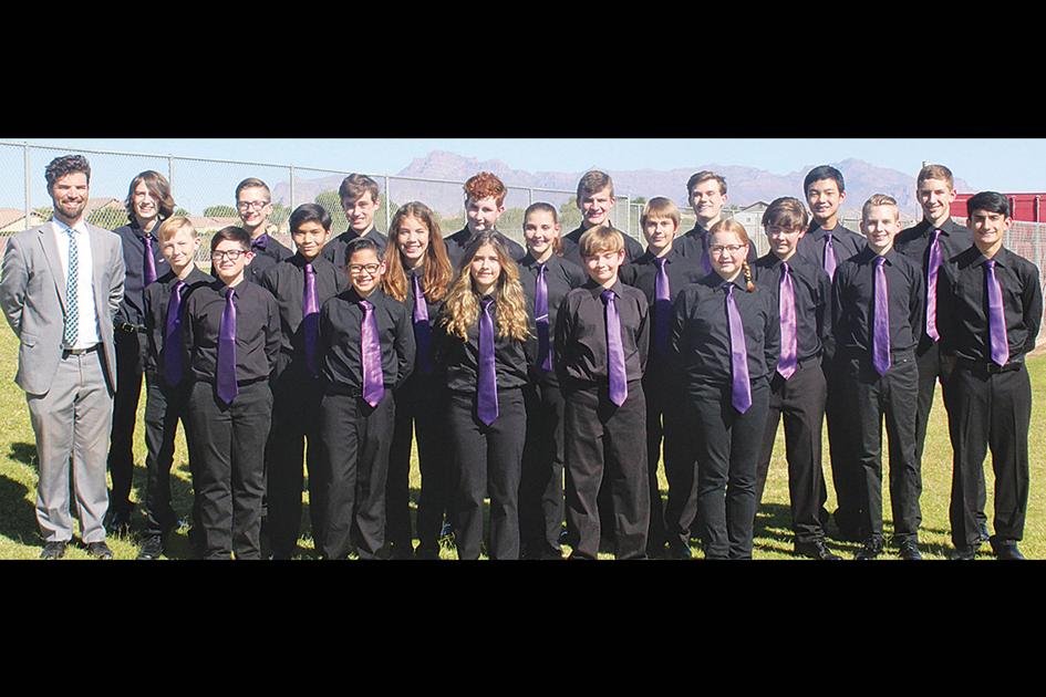 Desert Ridge Junior High School East Madero Avenue Mesa Az School Walls