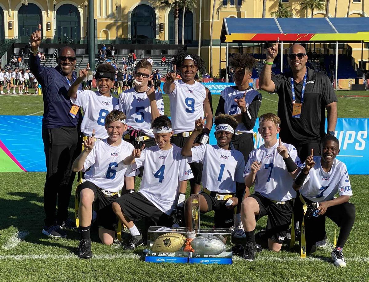 Miami Youth Flag Football Team Wins NFL Flag Championship At Pro Bowl