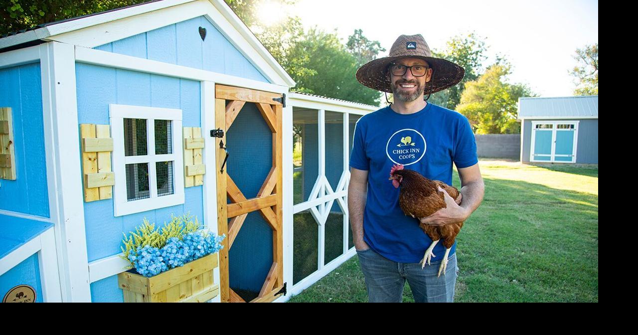 Gilbert man’s coops give chickens a homey feel