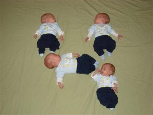 September 2007  Twins, Identical twins, Quadruplets