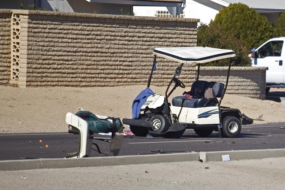 Golf car driver, 97, seriously injured in Sun City crash | State ...