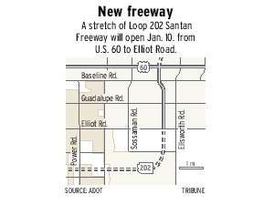New Loop 202 leg, interchange to open | News | eastvalleytribune.com