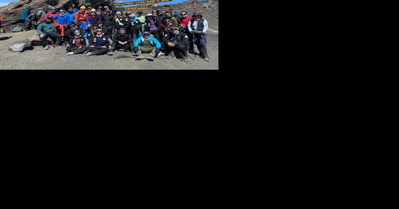 Burn survivors reach top of African peak - Vimarsana News