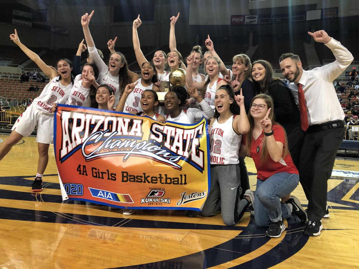 Seton Steamrolls To 4a Girls Basketball Championship Sports