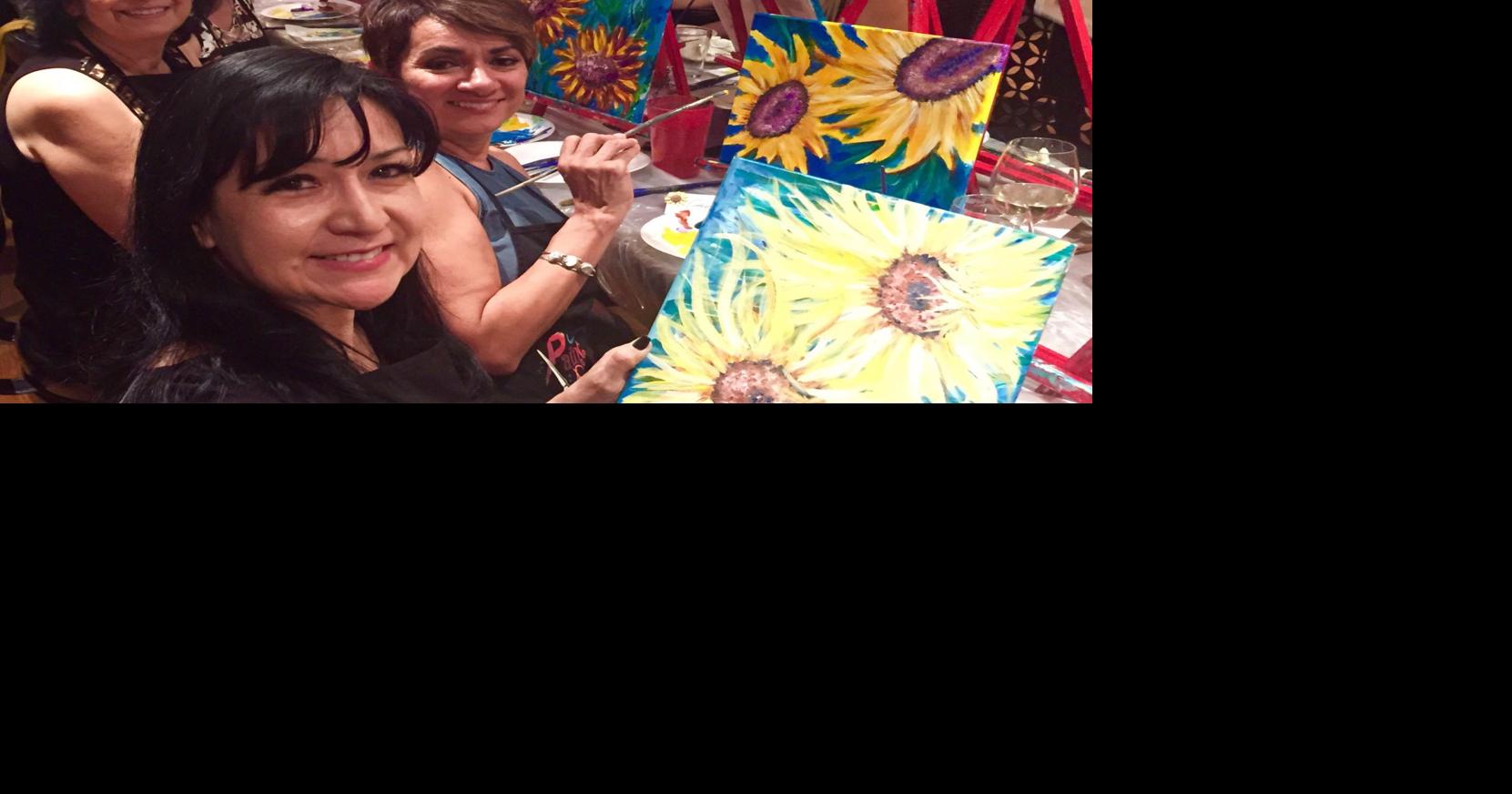 Chandler woman mixes paint and wine for fun events Get Out