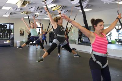 My Legs Are Still Shaking Bungee Workout Springs Into Valley Gym News Eastvalleytribune Com