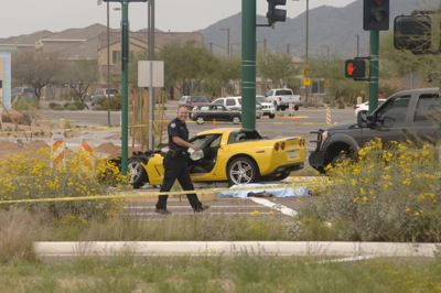 Crime Spree High Speed Chase End With Dead Suspect Fiery Crash In Phoenix 12news Com