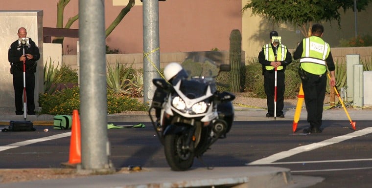 Driver dies in explosion after fiery collision with Mesa police ...
