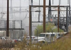 Srp Says Power Restored After Mesa Transformer Fire East Valley Local News Eastvalleytribune Com