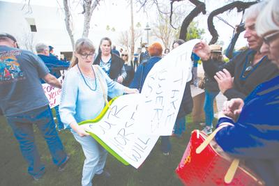 Rio Verde homeowners take to the streets in protest