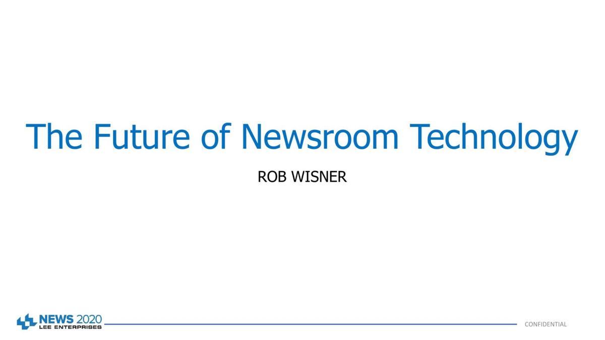 The future of newsroom technology