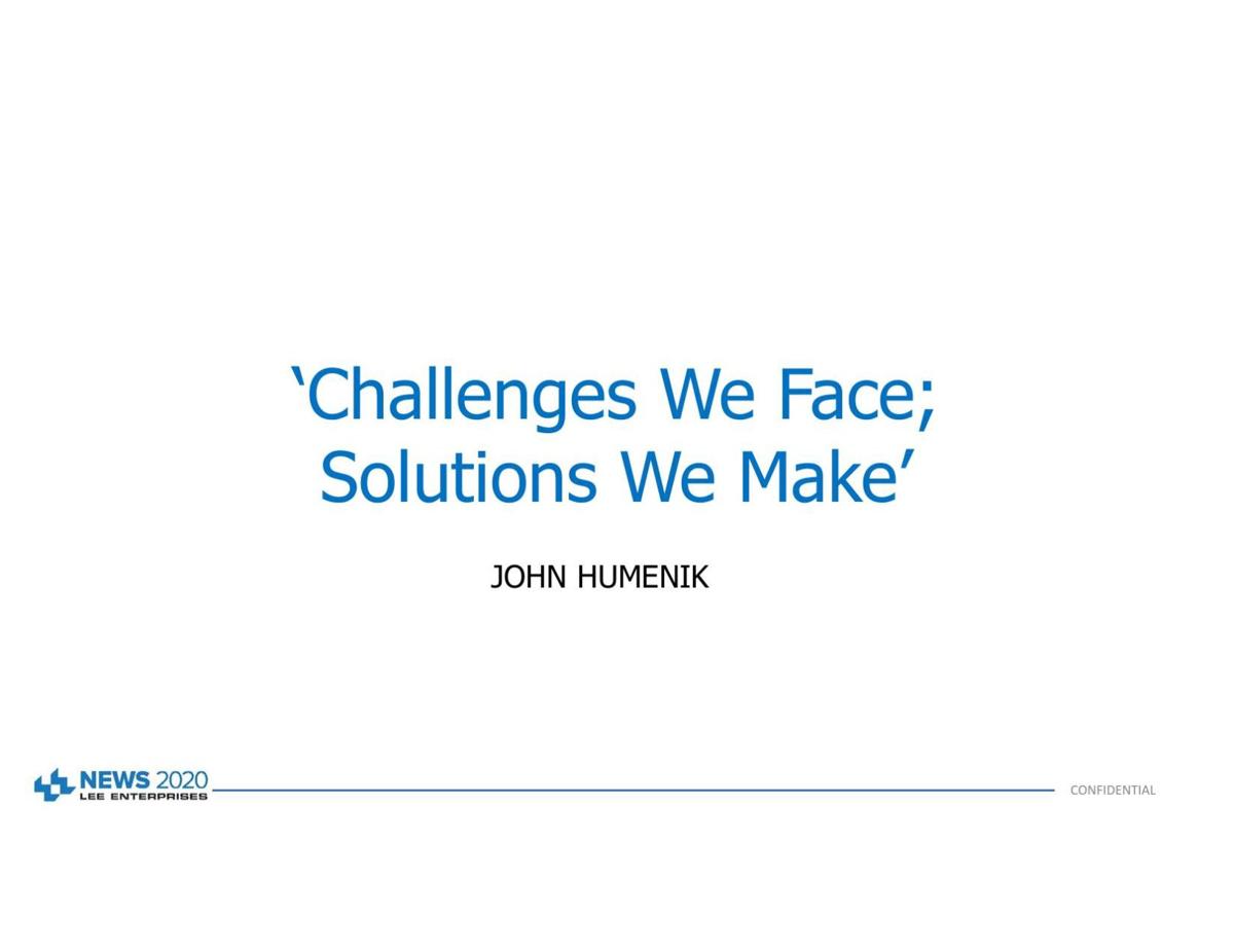 Challenges we face; solutions we make