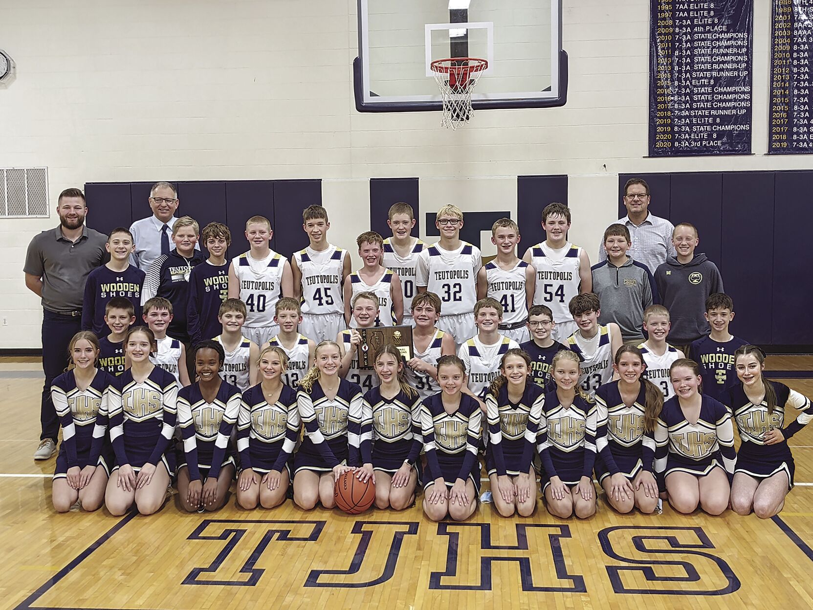 Teutopolis seventhgrade boys' basketball team to play for third place