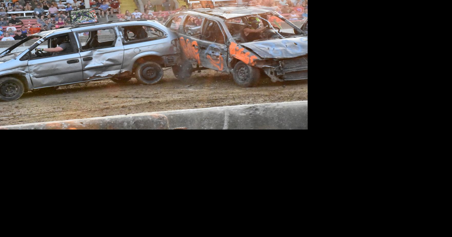 Demolition derbies keep evolving with  safety measures, new technology