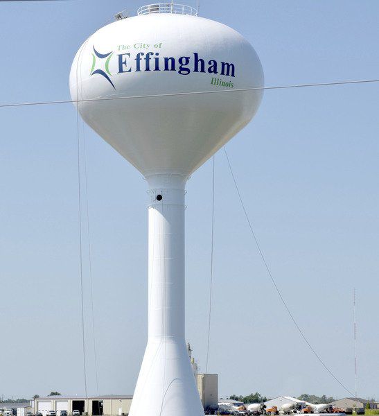 Effingham south water tower gets new look Local News
