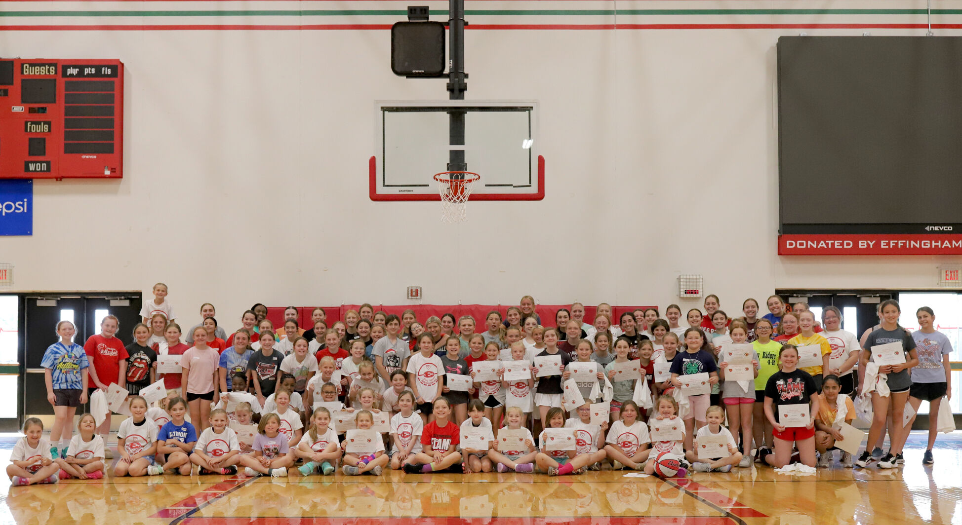 Effingham Girls Basketball Shooting Camp Draws Record Numbers Thanks to Indiana Fever Guard Caitlin Clark’s Influence