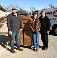 Farmweld donates 1,770 pounds of pork