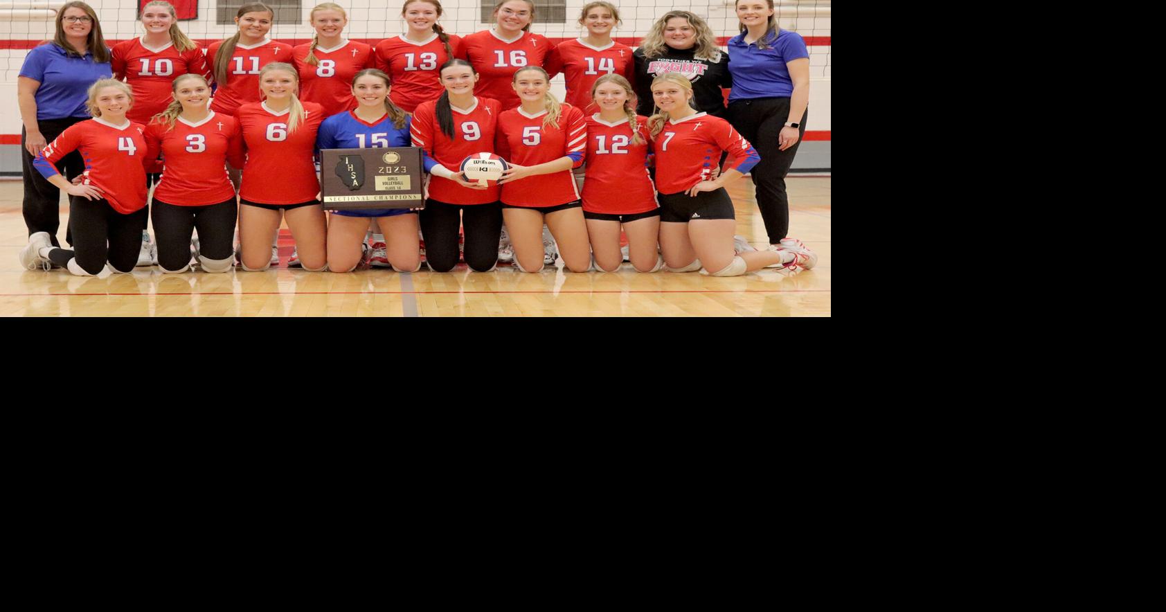 ONE WIN AWAY St. Anthony volleyball defeats Valmeyer to advance to