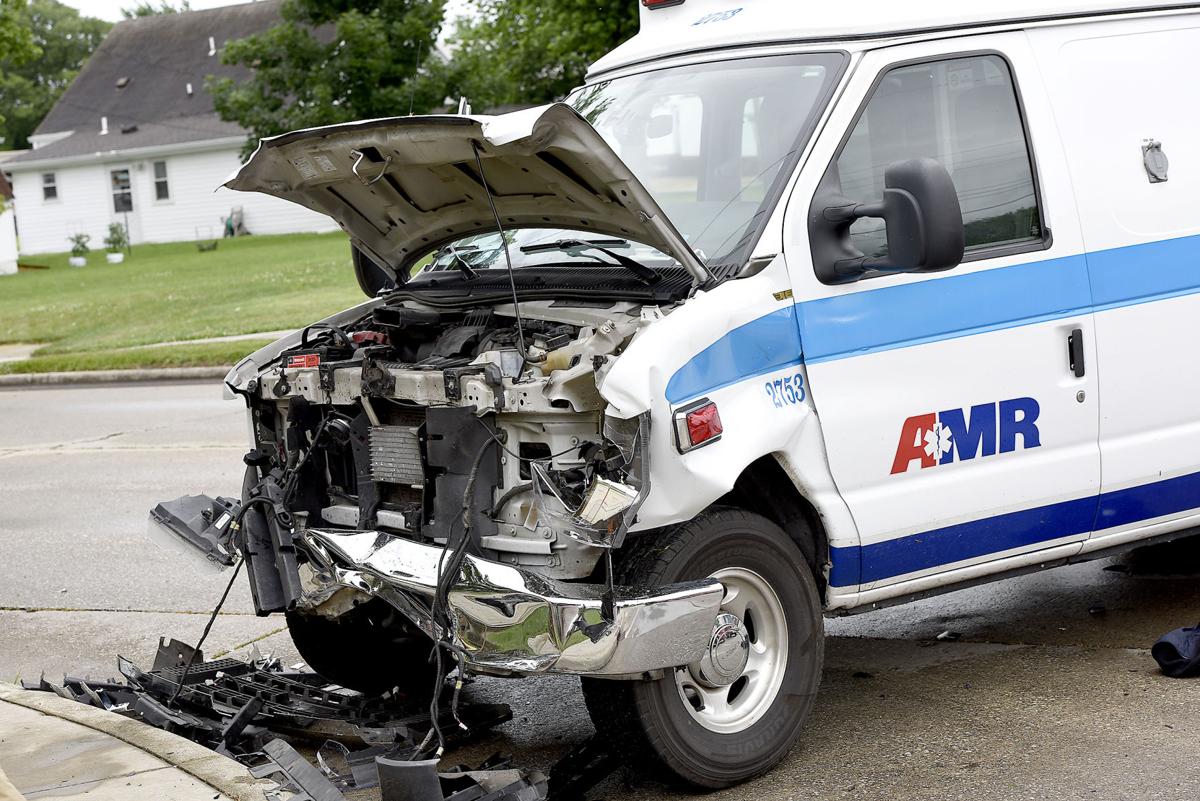 4 injured in crash involving ambulance Local News