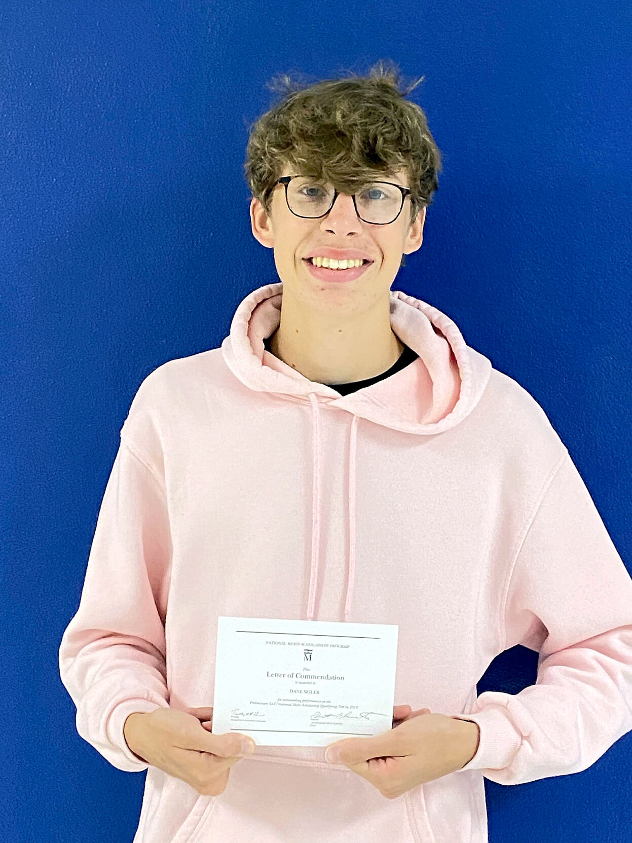 Dane Seiler named Commended Student in 2021 National Merit Scholarship ...