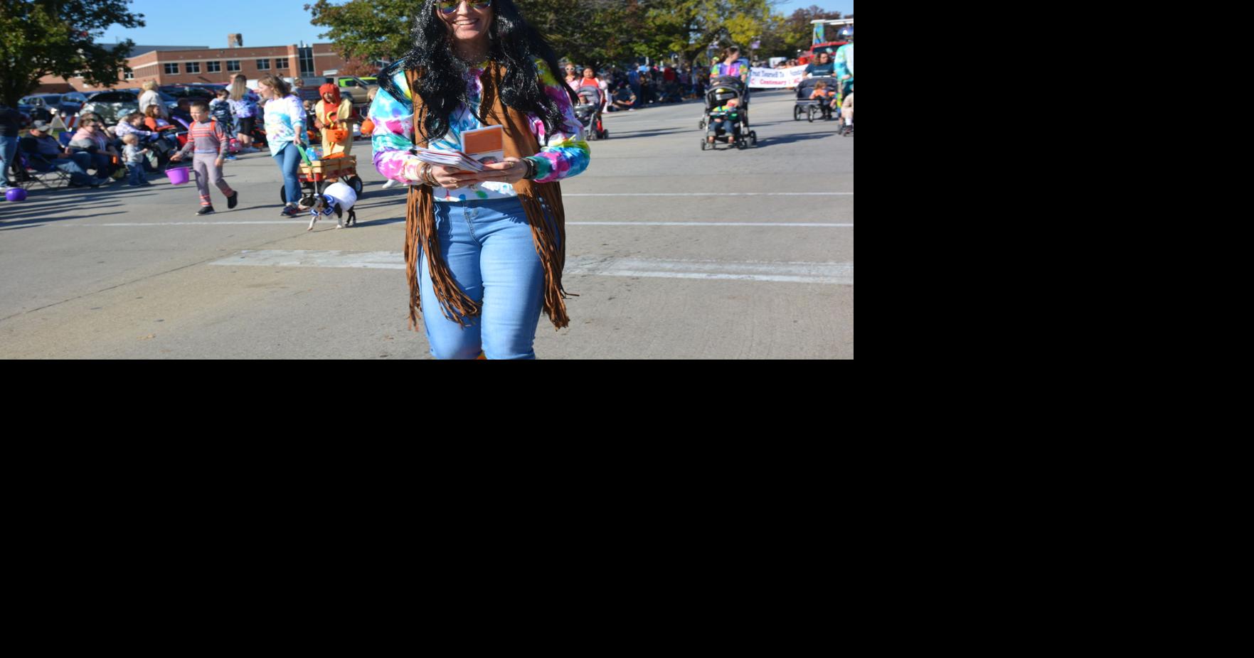 Groovy time at Halloween parade