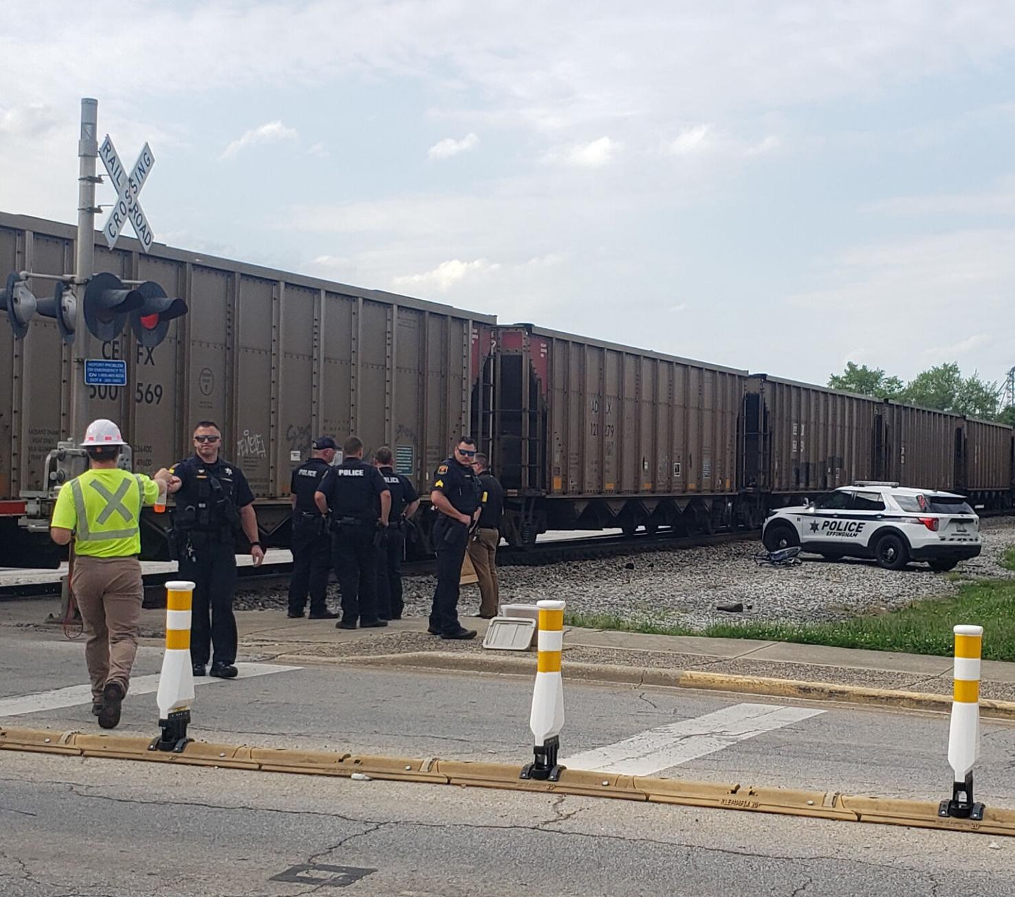 UPDATE: Bicyclist fatally struck by freight train in Effingham ...