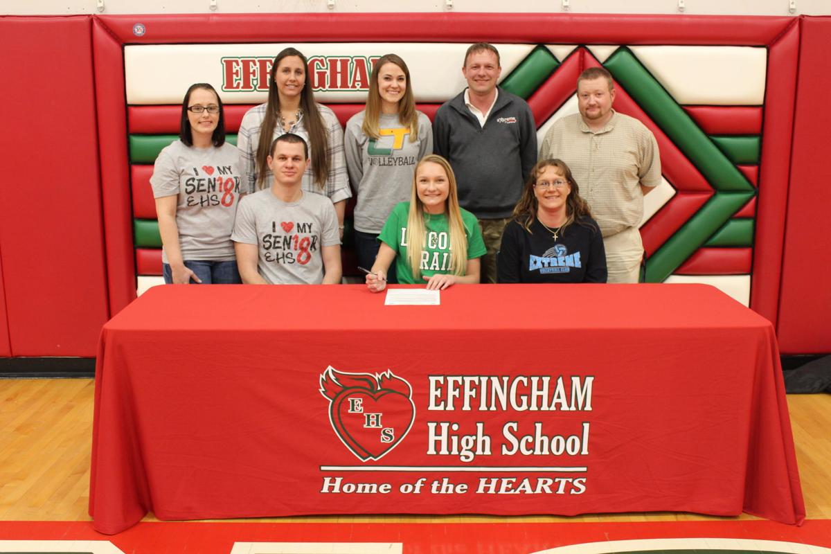 College Volleyball Christy Signs With Lincoln Trail College Sports Effinghamdailynews Com