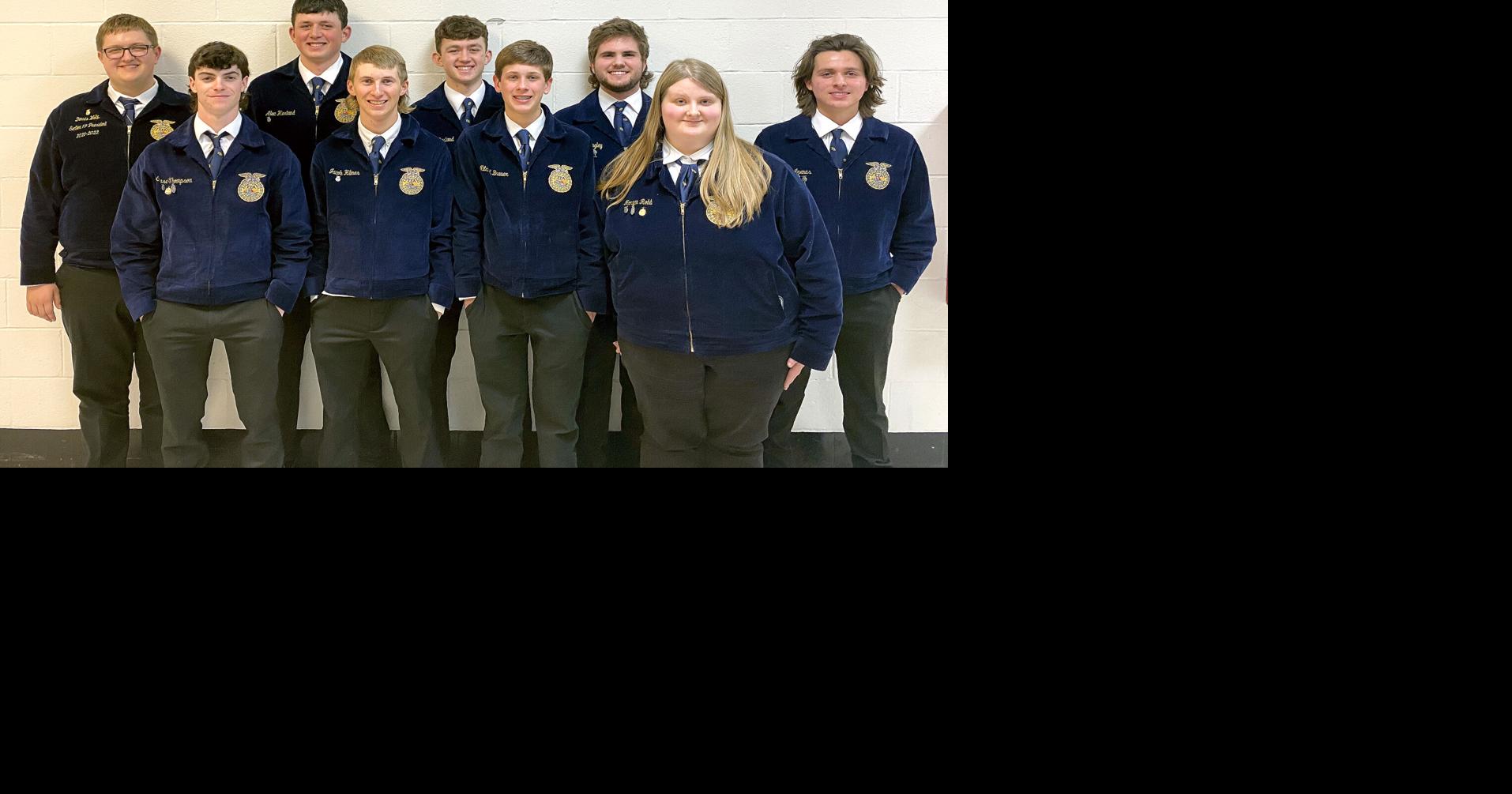 South Central FFA members recognized as District Proficiency winners ...
