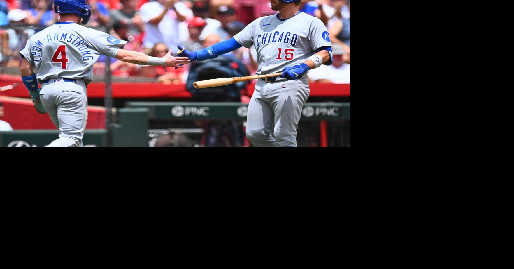 Bregman's season-high 4 RBIs lead Cubs over Reds 8-4 heading into break