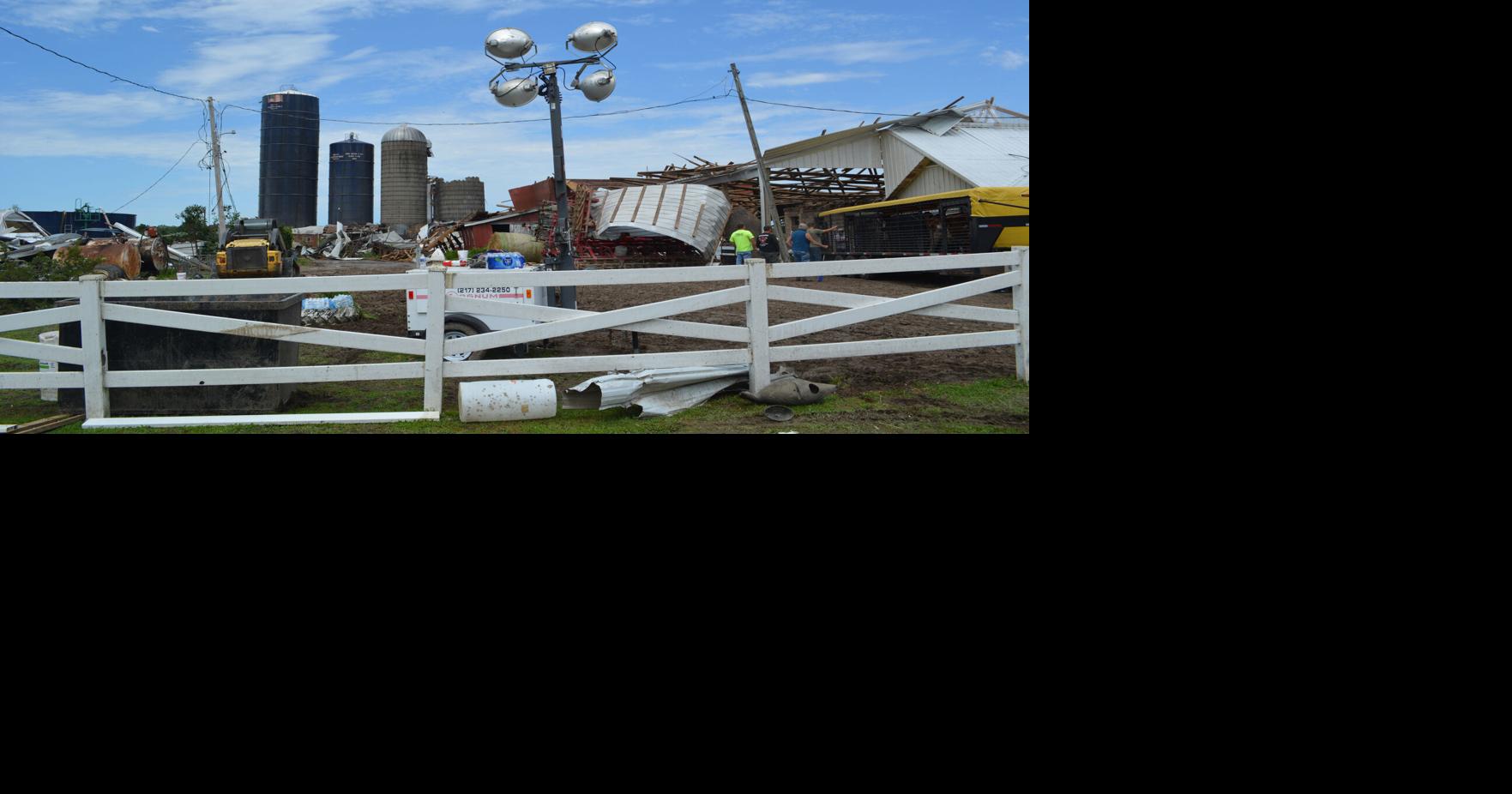 Pritzker issues disaster proclamation for storm-ravaged counties, including Effingham