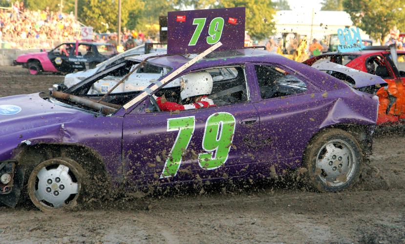Diamonds and dirt demolition derby contestant takes on queen pageant
