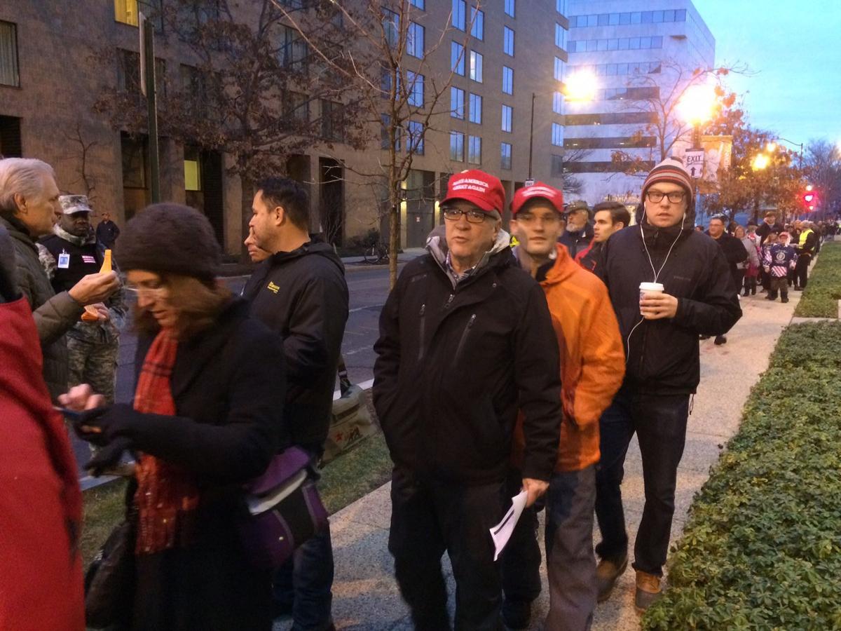 Moving crowd