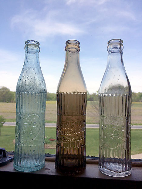 Effingham Illinois NuGrape Vintage Soda Pop Beverage Bottle 