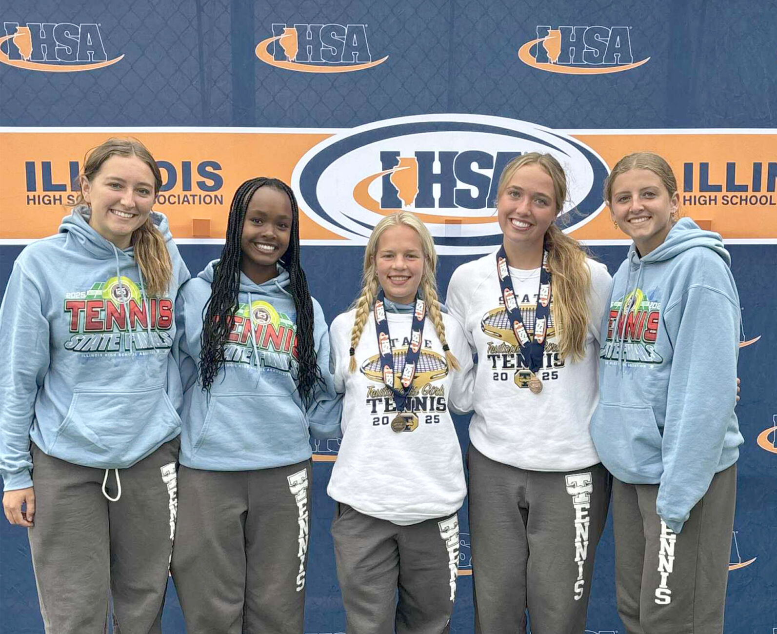 T-Town girls tennis finishes fourth at state tournament; Lee and